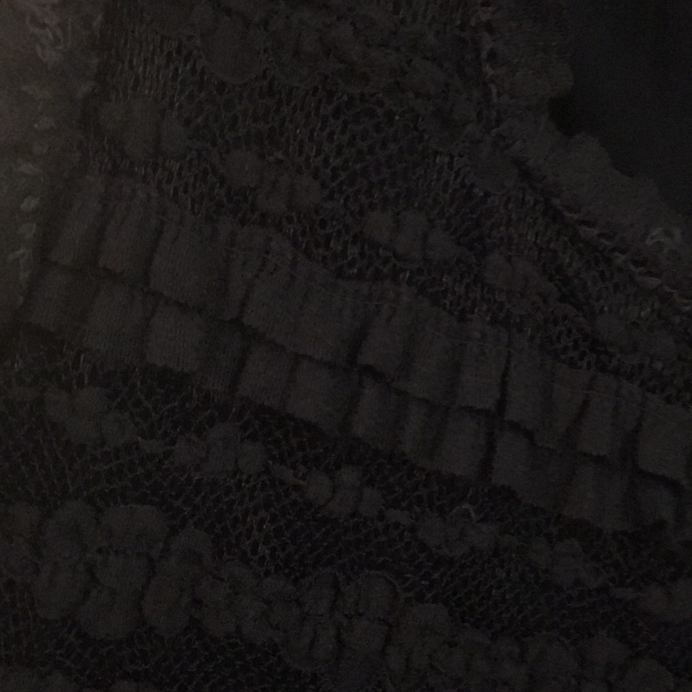 Mssp Max Studio M Lined Lacey Meshy Top - image 7